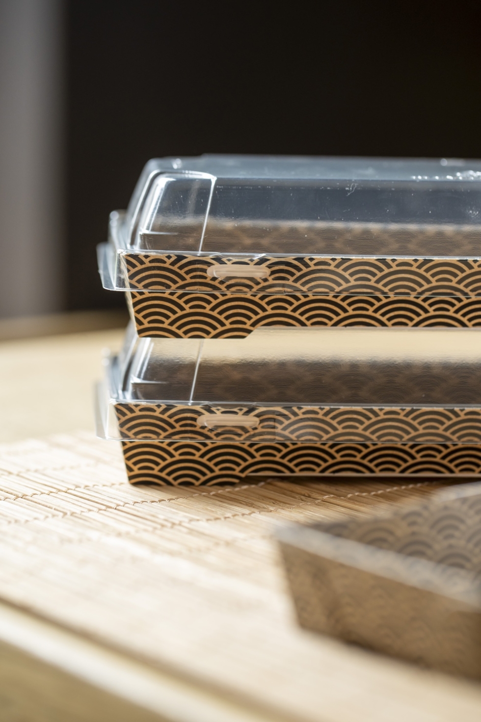 Couvercle rpet pour barquette sushi – Image 3